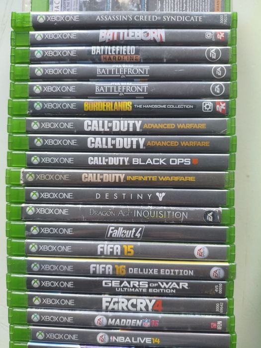 Ponad 30 gier na konsolę Xbox One FIFA, NBA, Pro Evo, Call od duty itd