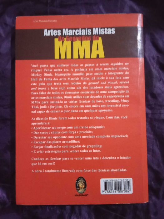 Artes Marciais Mistas: Os Segredos do MMA - Mickey Dimic