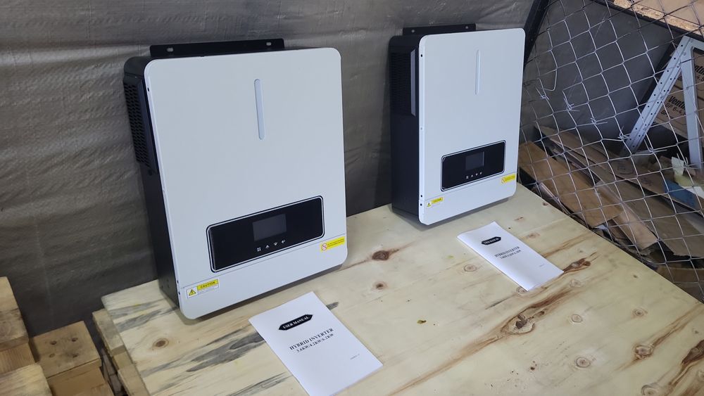 Гібридний інвертор, 48В,  6,2кВт, перетворювач, ДБЖ, ИБП