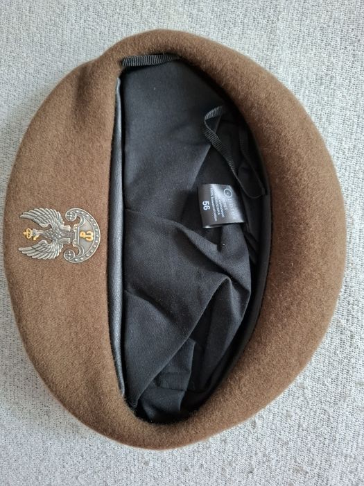 Beret Galowy WOT Oliwkowy Wojska Obrony Terytorialnej roz. 56.