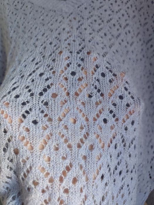 Nowy sweterek ażurowy