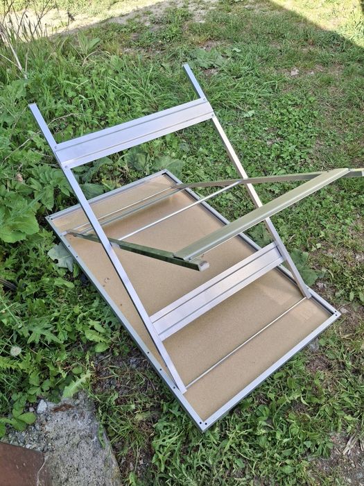 Stół turystyczny stolik aluminiowy nowy