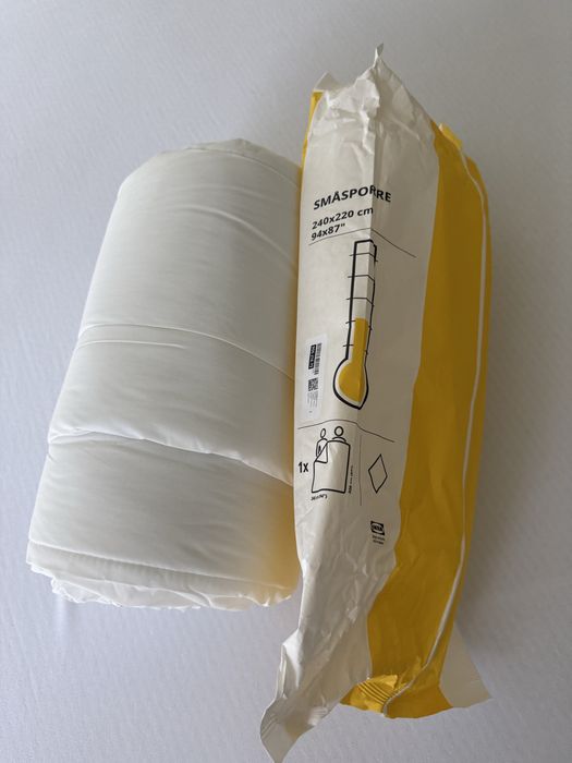 Edredão branco  240x220 ikea