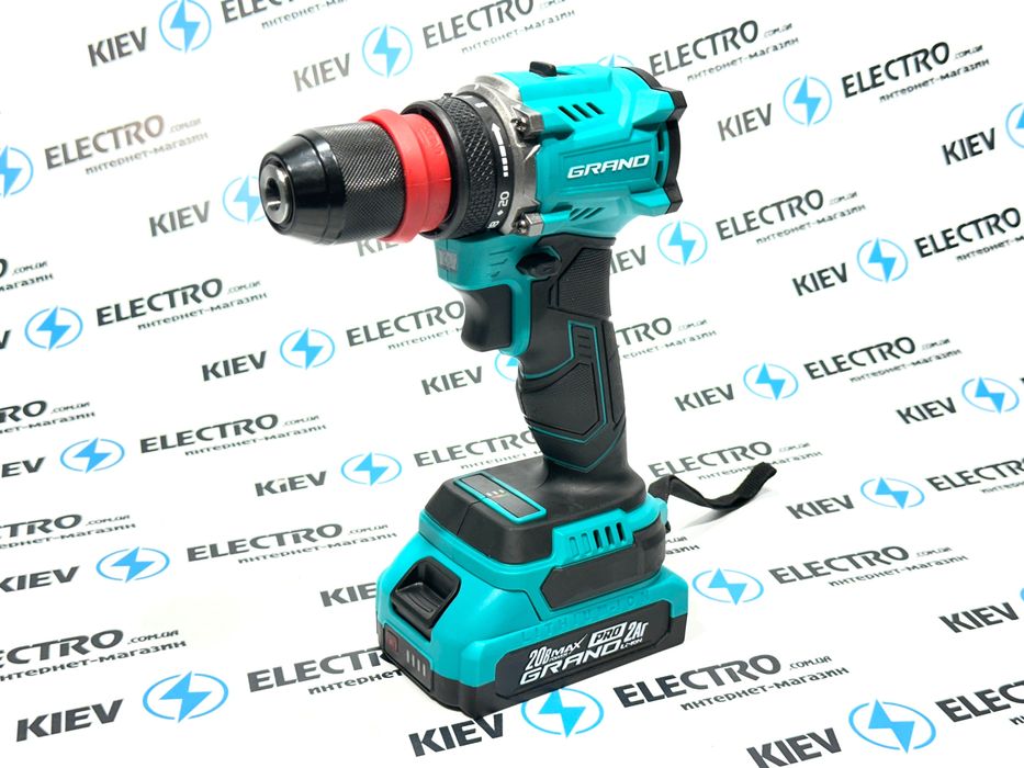 АКЦИЯ !! Шуруповерт Grand ДА-20/2 DFR BL BRUSHLESS (Съемный патрон)