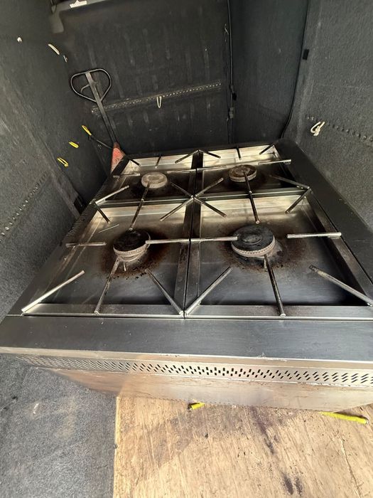 Fogão e forno industrial a gás