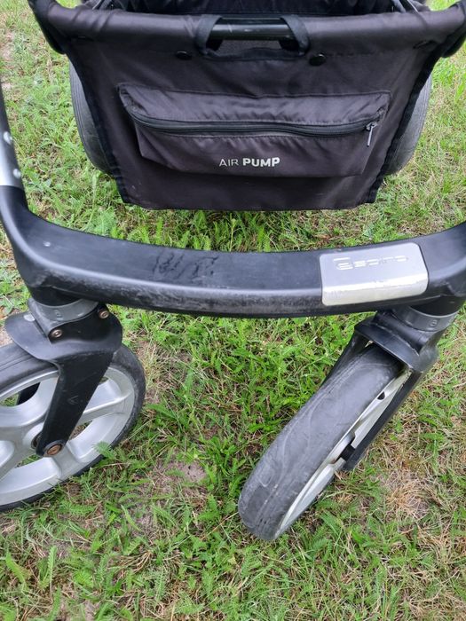 Wózek 2w1 Espiro Next szary srebrny