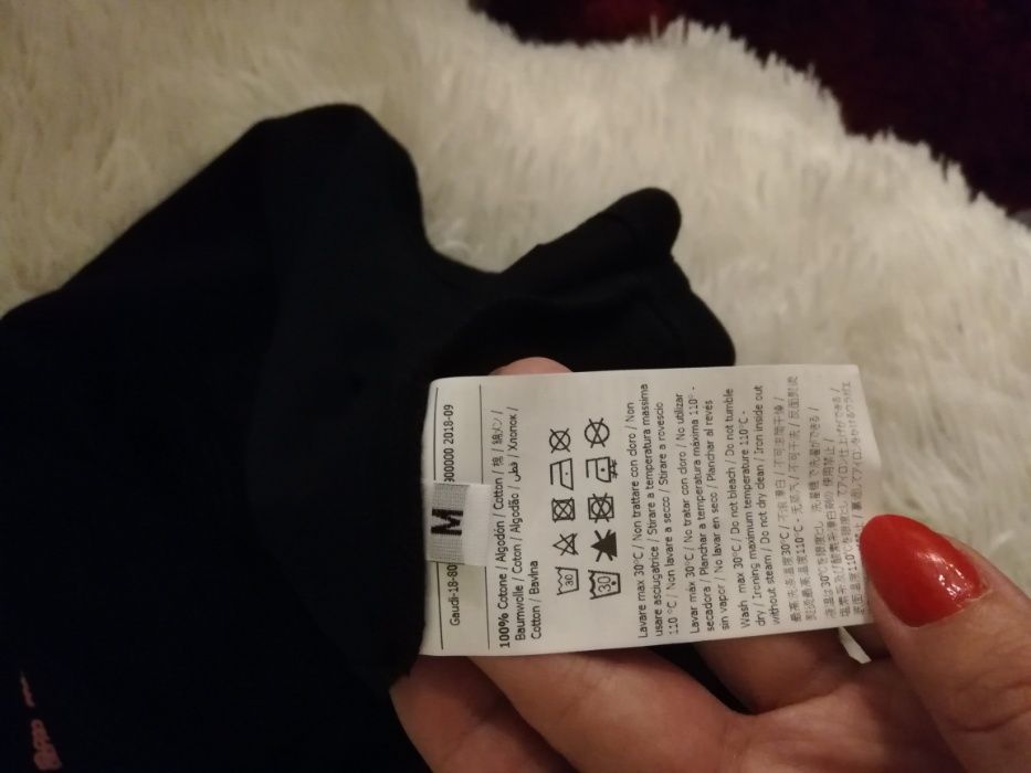 T-SHIRT GAUDI JEANS GJ M 38 36/38/40 M/L czarna, koszulka GAUDI JEANS