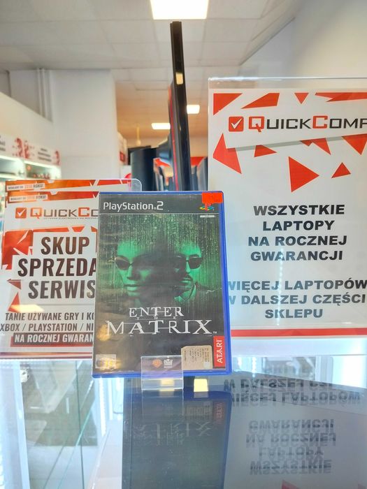 Gra PlayStation 2 PS2 Enter The Matrix Gwarancja 1 Rok QUICK-COMP