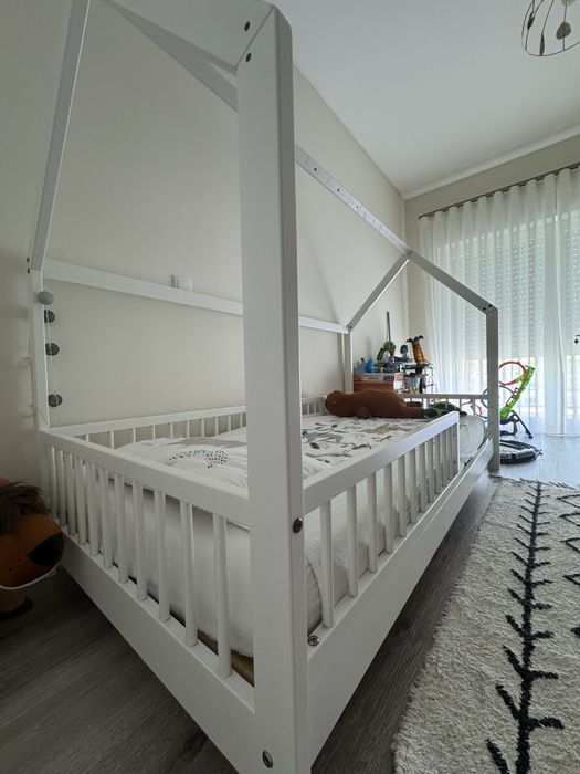 Cama MONTESSORI Branca - 190x90