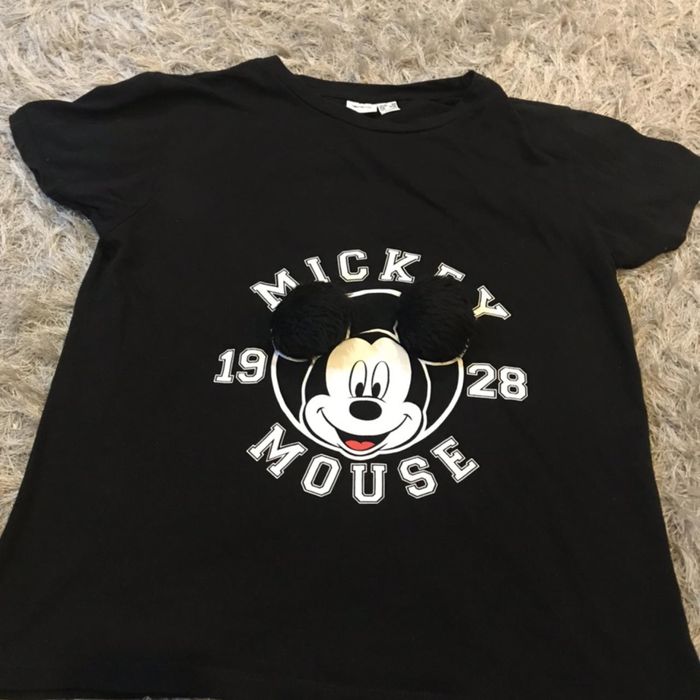 Primark Koszulka czarna Disney Mickey Mouse 1928 XXS 4