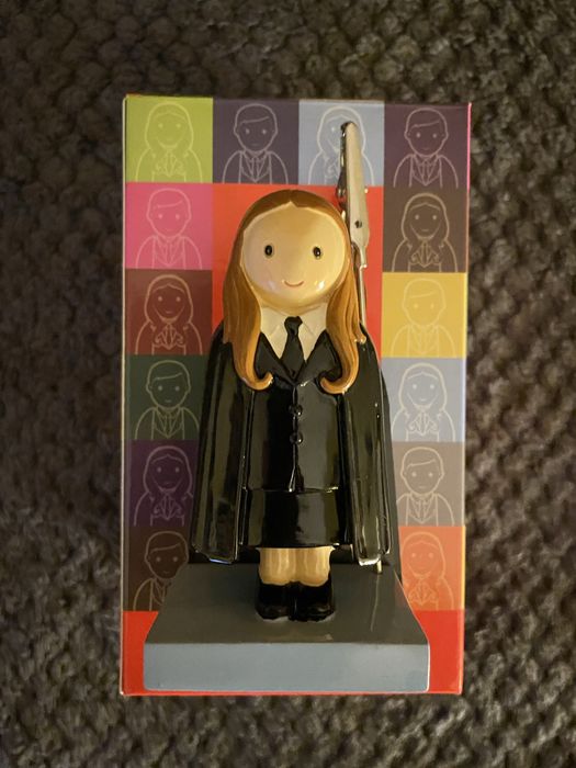 Figura de estudante universitária