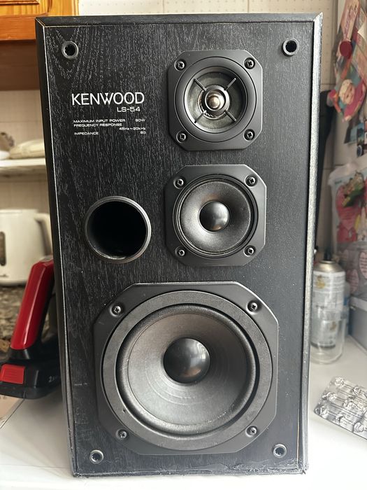 Par Colunas Kenwood LS-54 – 3 Vias – 80W – A Funcionar 100%