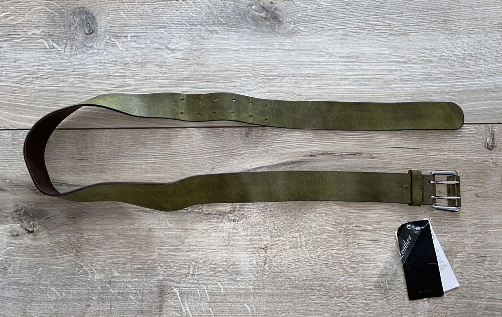 Кожаный пояс ремень MNG (Mango)