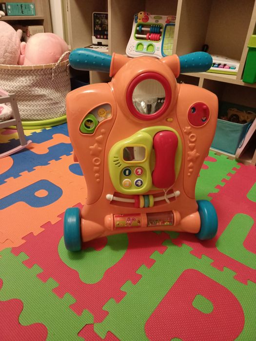 Smiki 2 in 1 baby walker - jeździk pchacz