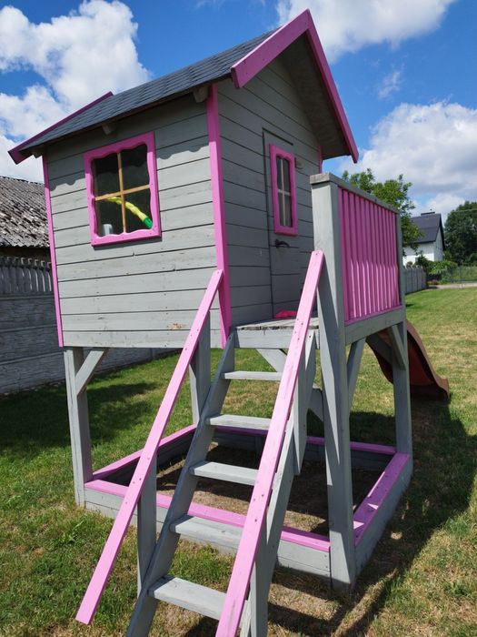 Domek ogrodowy do zabawy