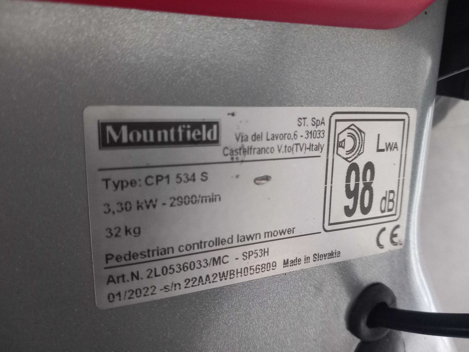 Kosiarka spalinowa z napędem mulczowanie Moudfield z silnikiem Honda !