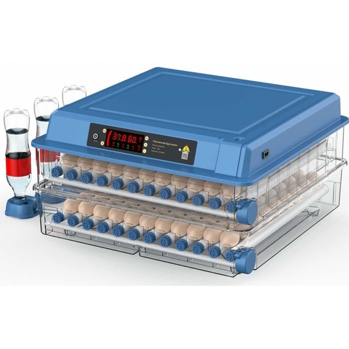 Інкубатор з автоповоротом, 12/220В, стабільний при блекау  70/130/200/
