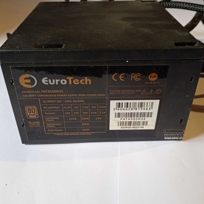 PSU 550W para Desktop