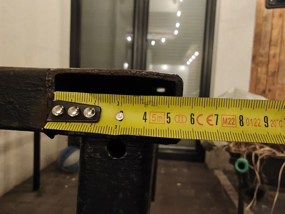 Stół industrialny DIY gruby blat 7 cm