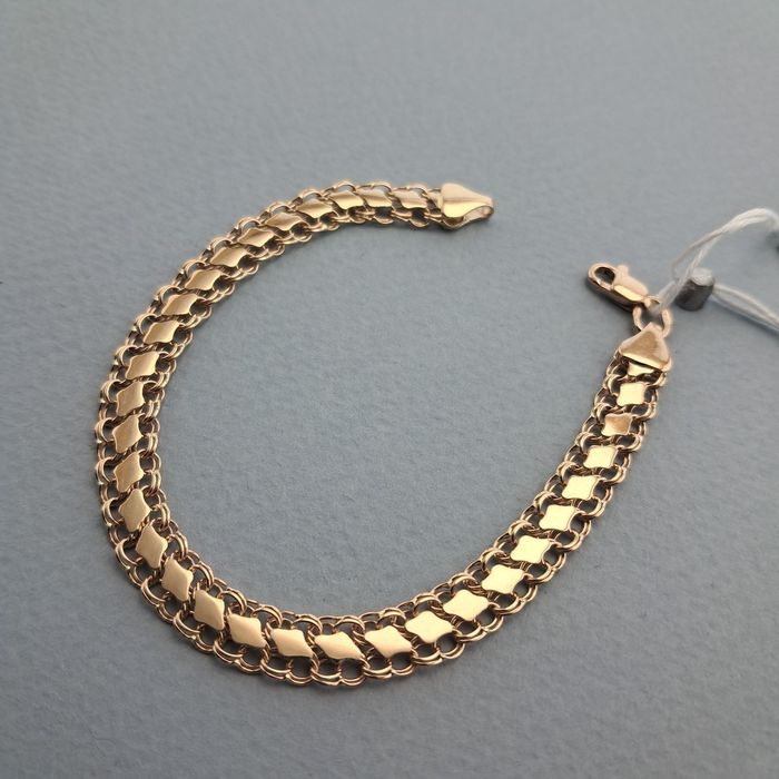 Золотой браслет 5,77 грамм 17 см Золотий браслет Золото 585 проба