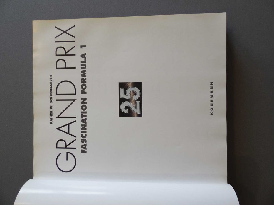 Livro Grand Prix Fascination Formula 1