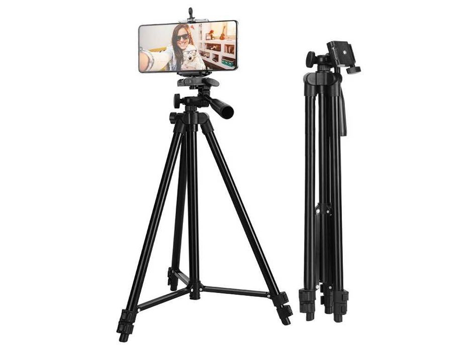 Statyw Telefon Aparat Tripod 100cm Pilot Bluetooth Uchwyt 4w1