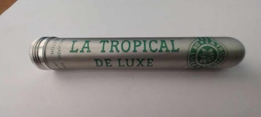 Porta charuto aluminio NOVO