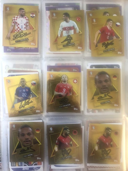Cromos Signature Euro 2024