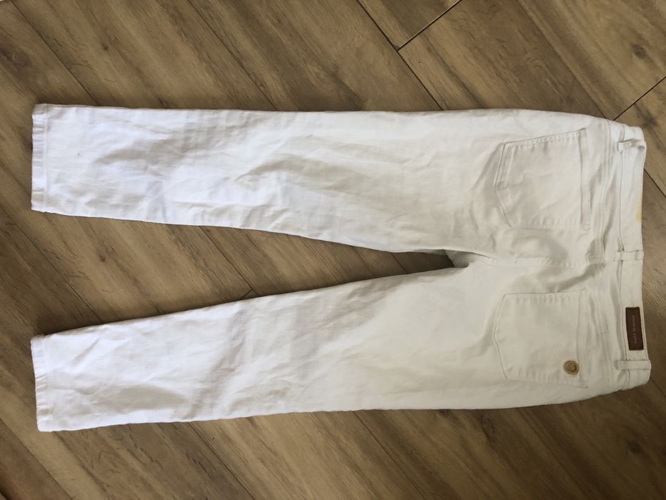 Białe spodnie jeansowe damskie Michael Kors 8/29
