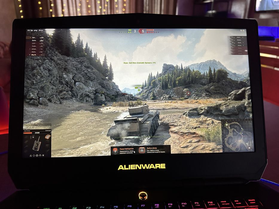 Игровой ноутбук Dell Alienware! + девайсы!