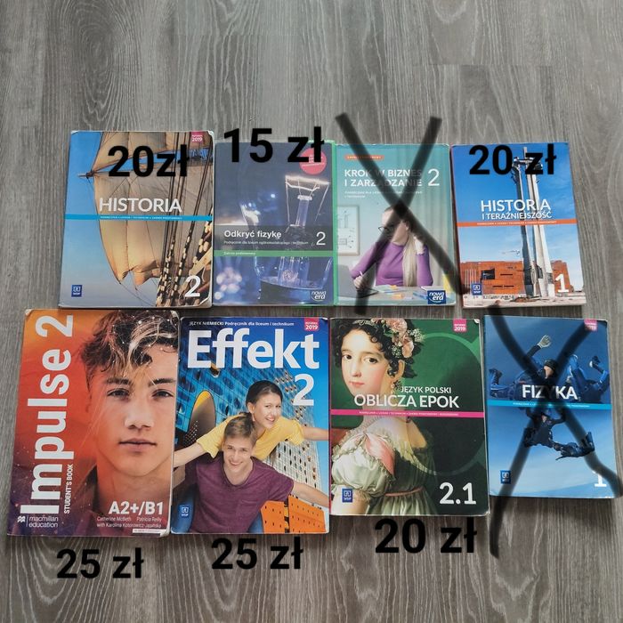 Książki do liceum i technikum