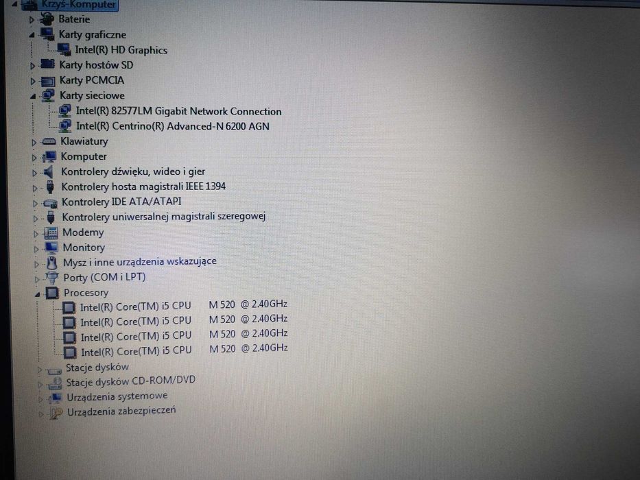 Laptop Panasonic Toughbook CF-52