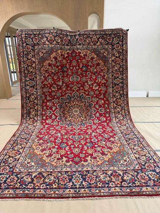 Nowy Dywan Wełniany Kaszmirowy Perski Iran Keshan 390x240 gal. 22 tyś