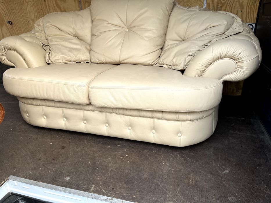 Kanapa, sofa 2 osobowa skórzana