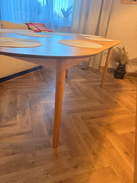 Stół do jadalni MARSTRAND 100x200/280 naturalny dąb
