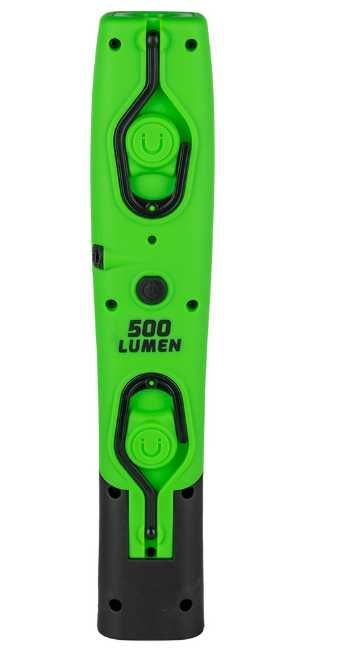 LÂMPADA LED PORTÁTIL COM BASE IMANTADA ARTICULADA - 500LM  REF: 54123