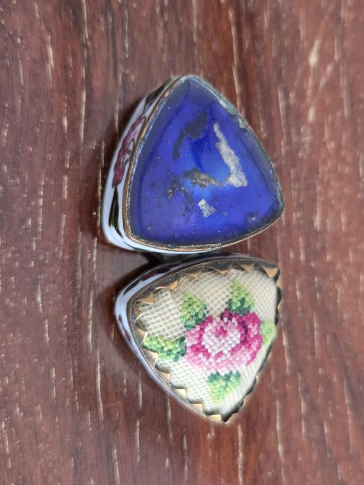 2 caixas em cloisonné