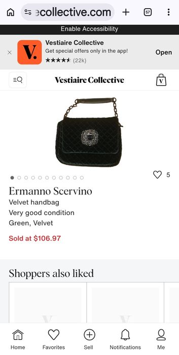 Ermanno scervino стьобана сумка
