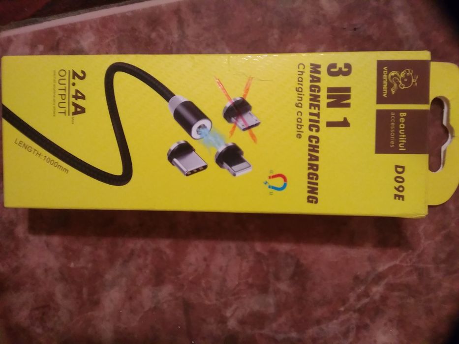 Кабель магнитный, зарядка