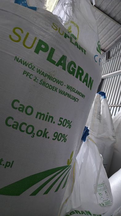 Wapno granulowane tanio nawóz