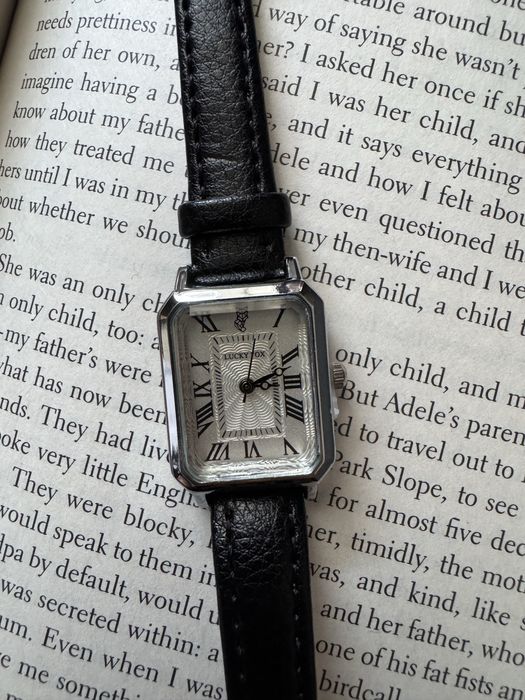Zegarek / Watch Old Money Vintage Unisex Black / Czarny #1