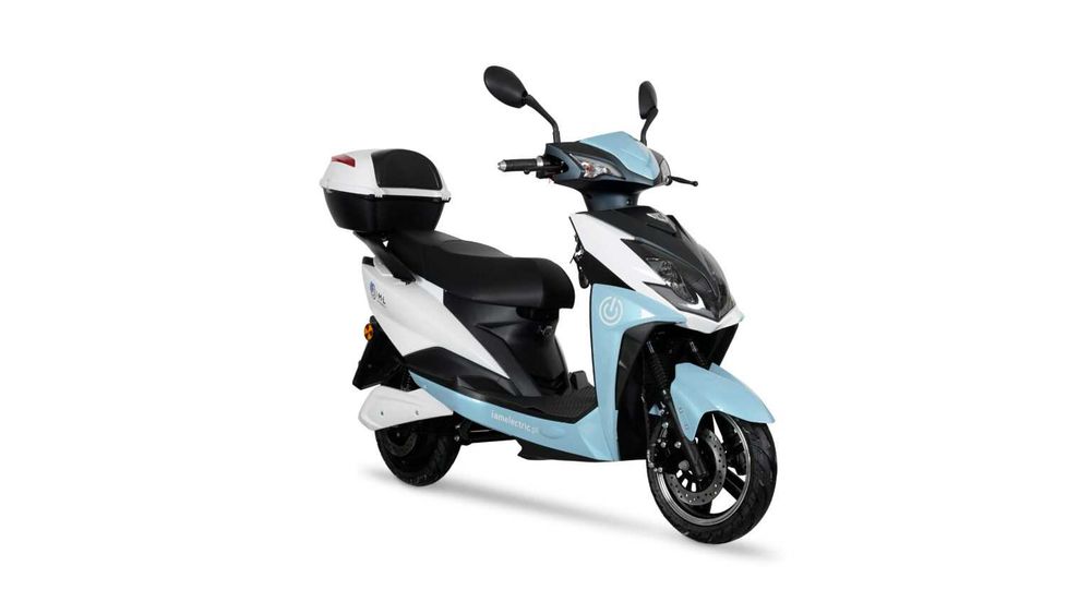 Skuter elektryczny OPAI double lithium niebieski