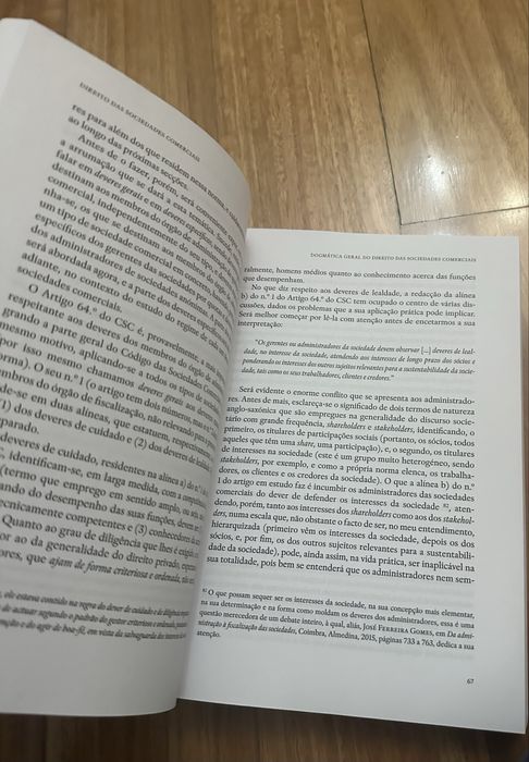 Direito das Sociedades Comerciais