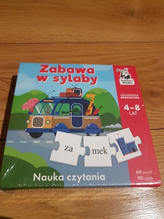 Zabawa w sylaby Kapitan Nauka