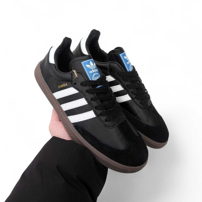 Чоловічі кросівки Adidas Samba чорні