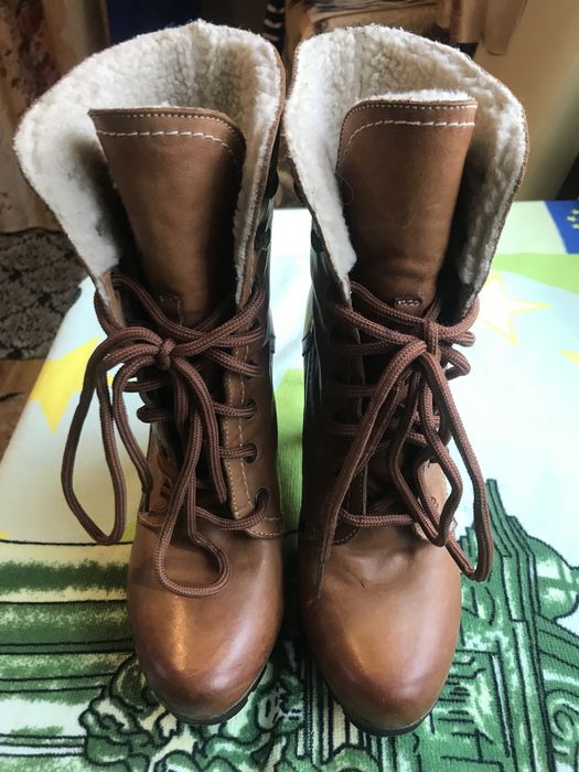 Buty damskie skórzane r37