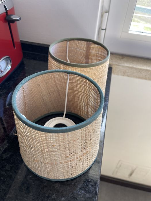 Abajour 2x para mesa de cabeceira