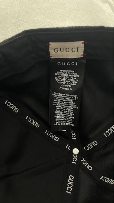 Chapeu gucci preto