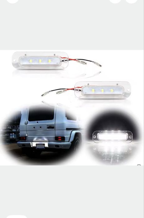 Подсветка номера Mercedes Benz G-cl W463 G500 G550 G55 G63 G65 AMG пасаж і для вант