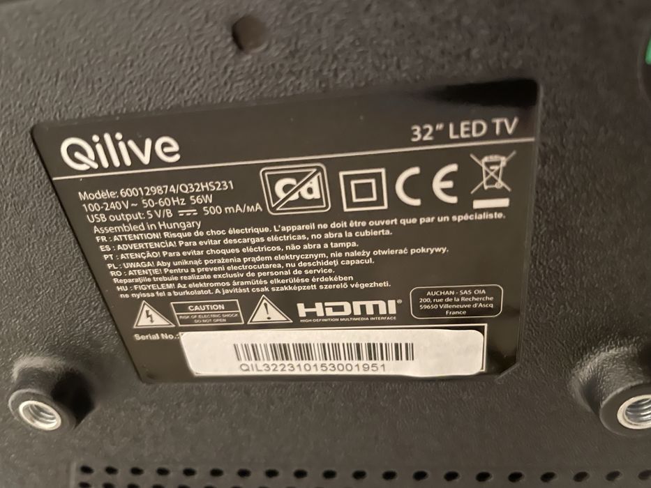 Smart TV Qilive 32" LED